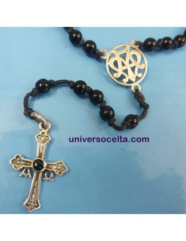Rosario y Cruz de Asturias con Azabache RCV