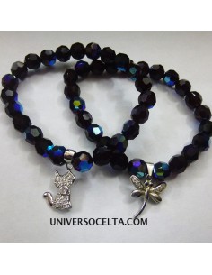 Pulsera de Cristal y...