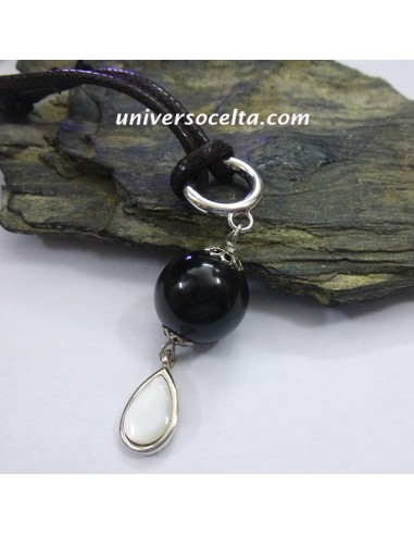 Colgante de Plata y Azabache CUAZ