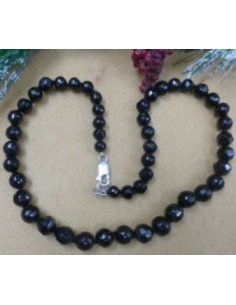 Azabache Collar Facetado  9590