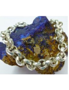 Pulsera de argollas lapidadas  X7C