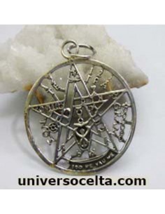 Colgante Tetragramatón de plata 203-0015