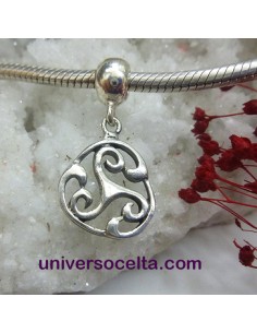 166-08 Trisquel charm para pulsera