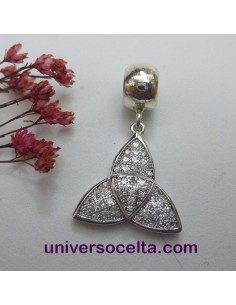 Triketa con pedrería charm para pulsera CTP