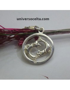 Charm colgante con símbolo Piscis PSH
