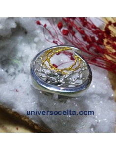 0113343-D1 Anillo Seed de Orfega "oro-brillo"