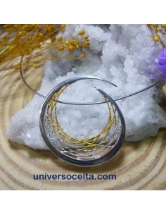 Gargantilla Seed de Orfega color "oro-brillo"
