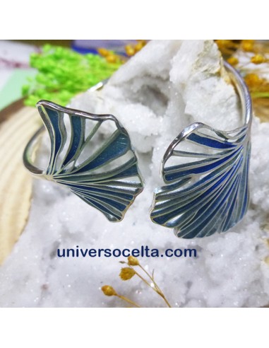 Brazalete de Orfega serie Biloba azul 0115334