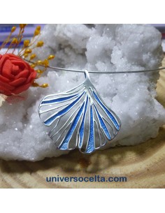 Gargantilla Orfega serie Biloba azul 0116334M