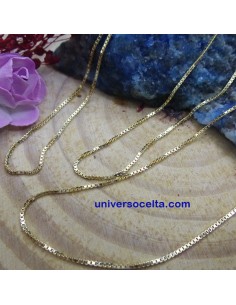 Cadena Veneciana fina con baño de oro CHV