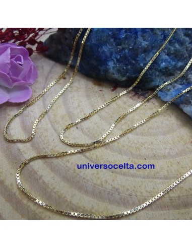 Cadena Veneciana fina con baño de oro CHV