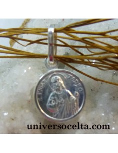 S. Judas Tadeo medalla pequeña de plata STAD