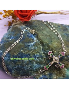 Pulsera asturiana con Cruz...
