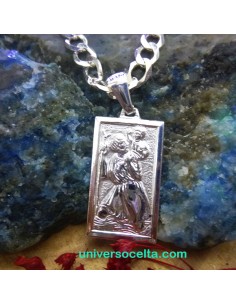 Medalla de San Cristobal en plata SC23
