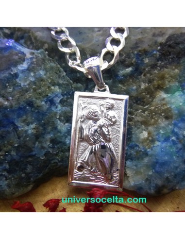 Medalla de San Cristobal en plata SC23