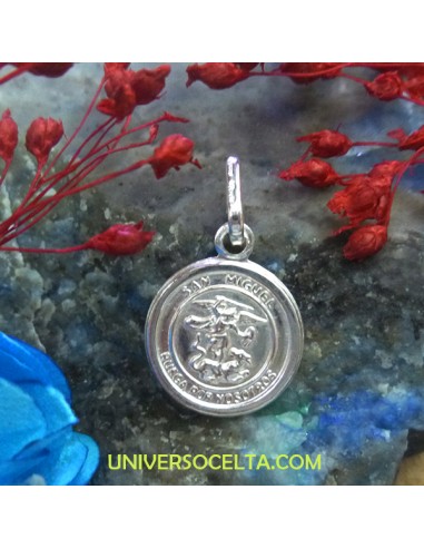 San Miguel Arcángel en medalla de plata ARM