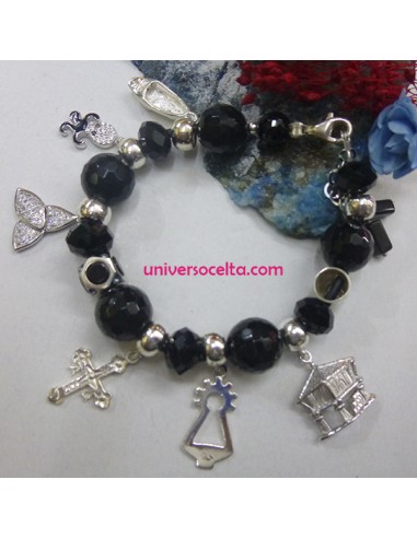 Ónix Pulsera Asturiana Personalizada