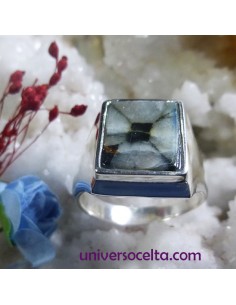 Sello de plata con Piedra...