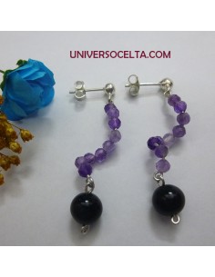 Pendientes de plata con...