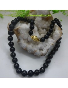 Collar de Azabache con bola lisa progresiva CAD50