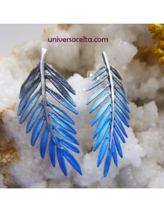 Pendientes Orfega con Palmera azul 0112275PS
