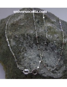 Cadena de Plata o Chapada con Bolitas CT40 2