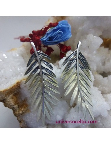Pendientes palmera pigmento dorado 0112275PS-6