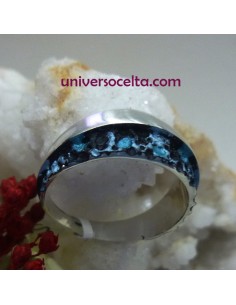 Anillo de Orfega colección Volcán azul 0113346