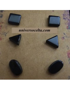 Azabache Pendientes de formas 620-193