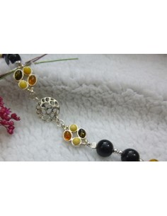 Pulsera de Ámbar y Azabache... 2