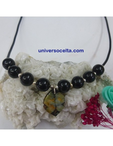 Gargantilla Protectora con Piedras de Asturias CBC