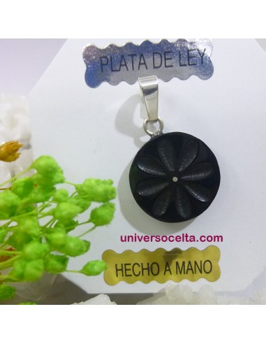Flor de Agua Celta de Azabache