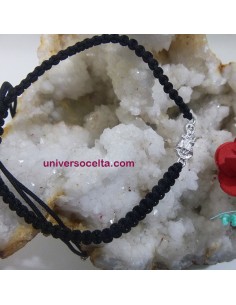 Pulsera con Santina de Covadonga en plata