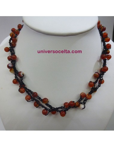 Collar de Ágatas artesano