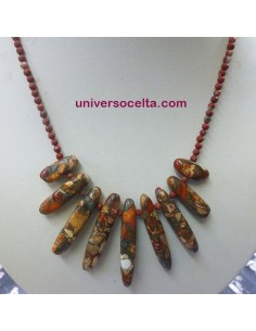 Collar de Jaspe rojo...