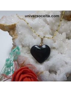 Colgante con Corazón de Azabache