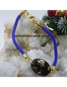 Pulsera de cordón y carbón redefinido