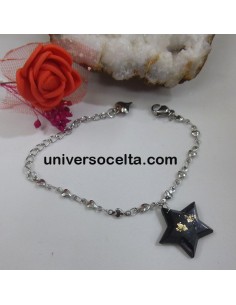 Pulsera de corazones y estrella 2
