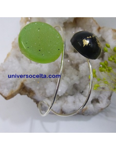 Brazalete combinado en acero