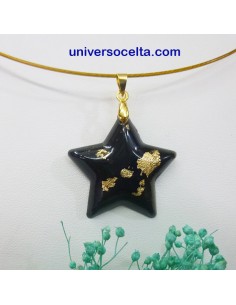 Estrella colgante de carbón reestructurado 2