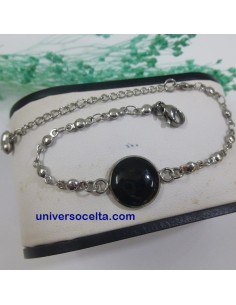 Pulsera con carbón reestructurado