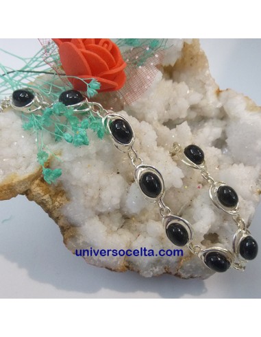 Pulsera diseño moderno con Azabache