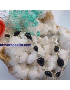 Pulsera de plata con...