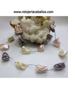 Collar con Perla y Nácar 6593