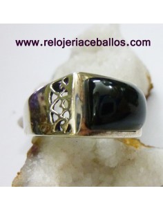 Anillo de Plata y Azabache... 2