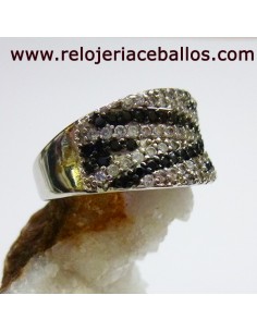 Anillo de Pedida en Plata y...