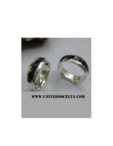 Alianzas de Plata de ley con Azabache Asturiano T1122