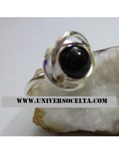 Anillo Juvenil con azabache...
