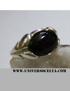 Anillo con azabache en...