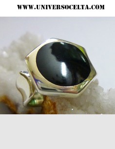 Anillo de Azabache y Plata...